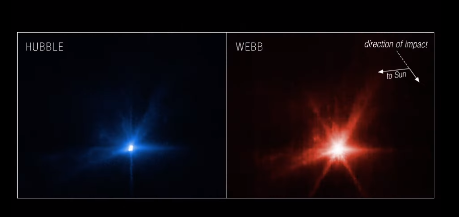 Hubble and Webb Picture
