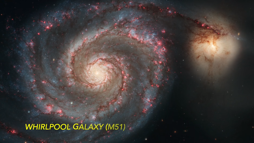whirlpool Galaxy or M51