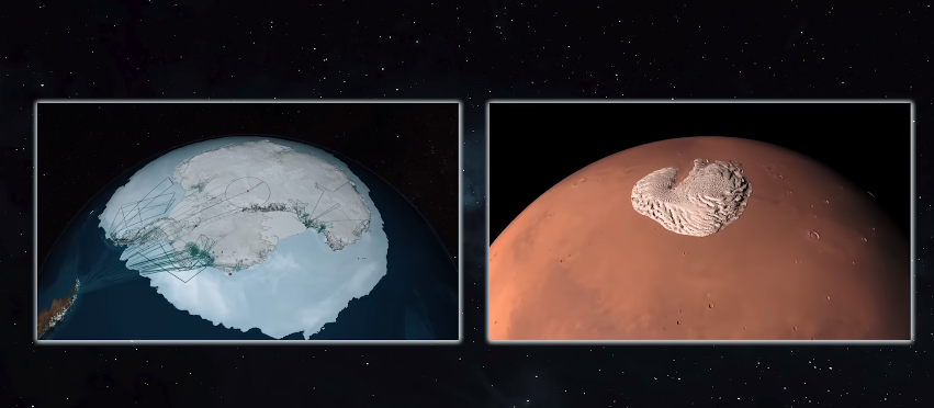 Mars and Earth Comparison