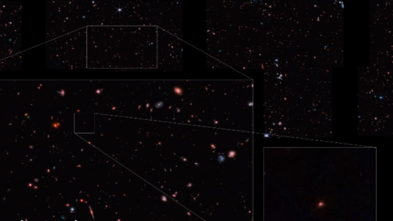 JWST New Image Of farthest Galaxy