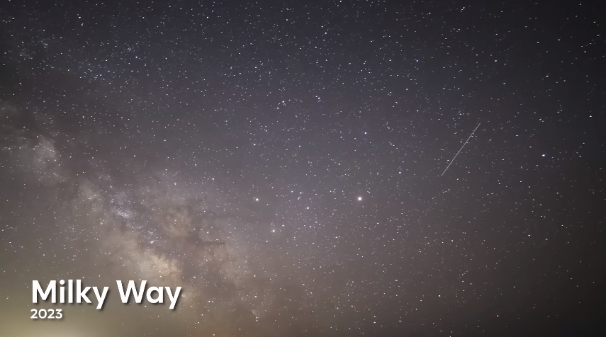 Milky Way look like this in 2023