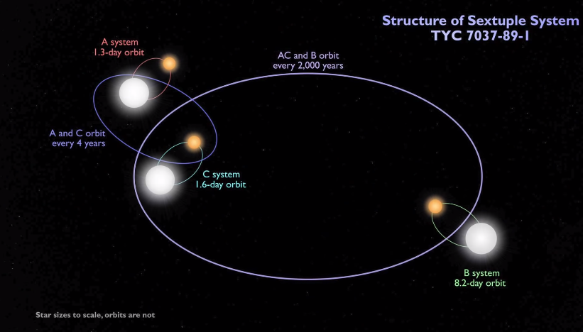 TYC 7037-89-1 Stars System