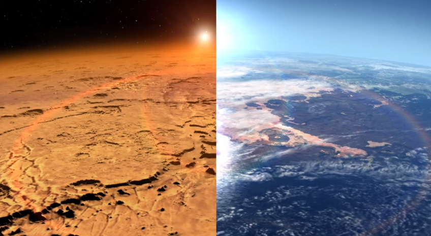 Both Mars and Earth Began Condition